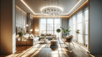 DALL·E 2023-12-20 20.37.02 - A well-lit, spacious interior design scene. The room features large windows that allow an abundance of natural light to flood the space. There are she